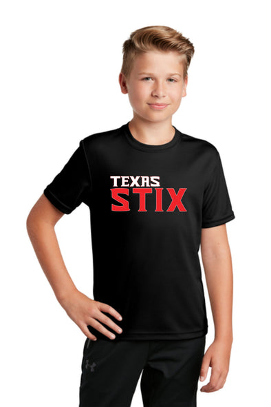 Youth DRYFIT TEXAS STIX BASEBALL tee