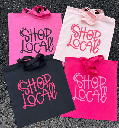 Shop Local Tote Bags - PREORDER (SHIP DATE EARLY/MID OCTOBER)