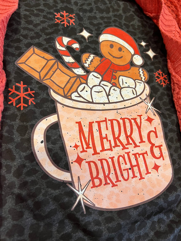 Merry & Bright Gingerbread Cup - SHIP 10/1